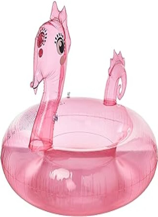 Jilong Jilong -35016 Marine Horse Lifebuoy Diameter 106 cm, Pink Color, 35016 