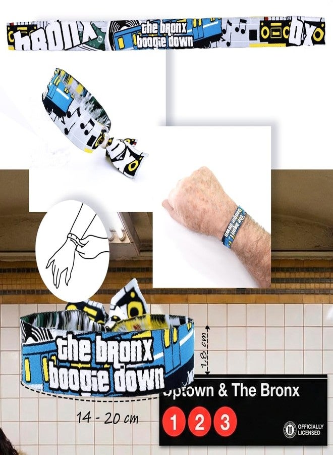 BDM - Pulsera The Bronx Boogie Down | Diseño Urbano Nueva York y Bronx| Ajustable (14-20 cm) | Accesorio Hip Hop y Streetwear - Modelo 1 - Image 3