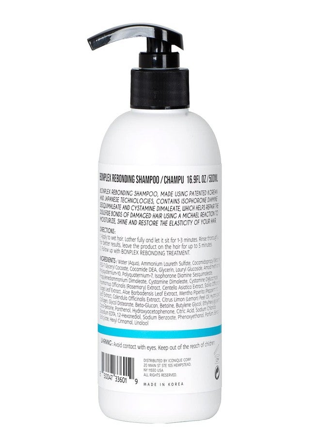 BONPLEX Rebonding Shampoo For All Hair Types | For Damaged, Dry, Brittle, Colored, Permed, and Chemically-Treated Hair | Safe for Hard Water | Reconnect Broken Disulfide Bonds - Image 2