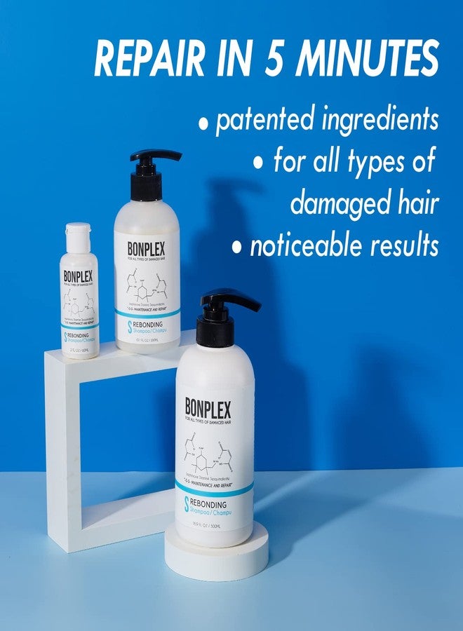 BONPLEX Rebonding Shampoo For All Hair Types | For Damaged, Dry, Brittle, Colored, Permed, and Chemically-Treated Hair | Safe for Hard Water | Reconnect Broken Disulfide Bonds - Image 4