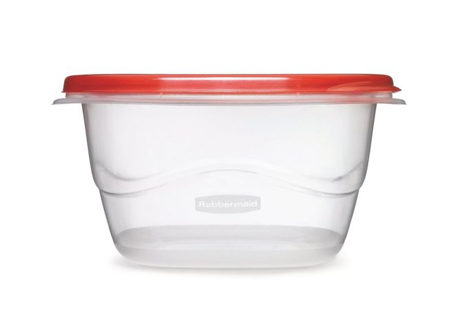 Rubbermaid TakeAlongs Deep Square Food Storage Containers, 5.3 Cup, 2 Count - Image 1
