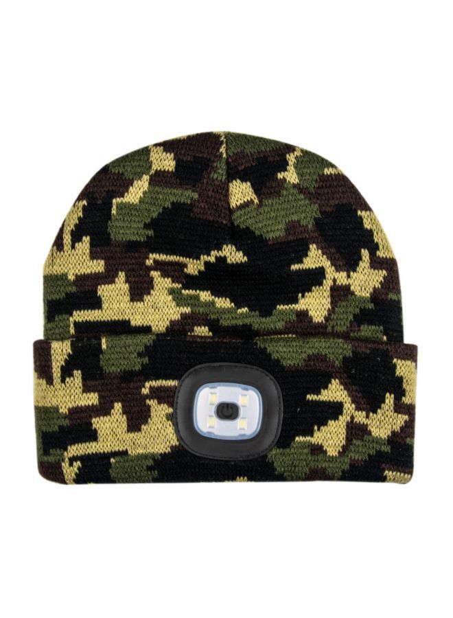 NIBEMINENT Acrylic Beanie Cap One Size Camouflage 
