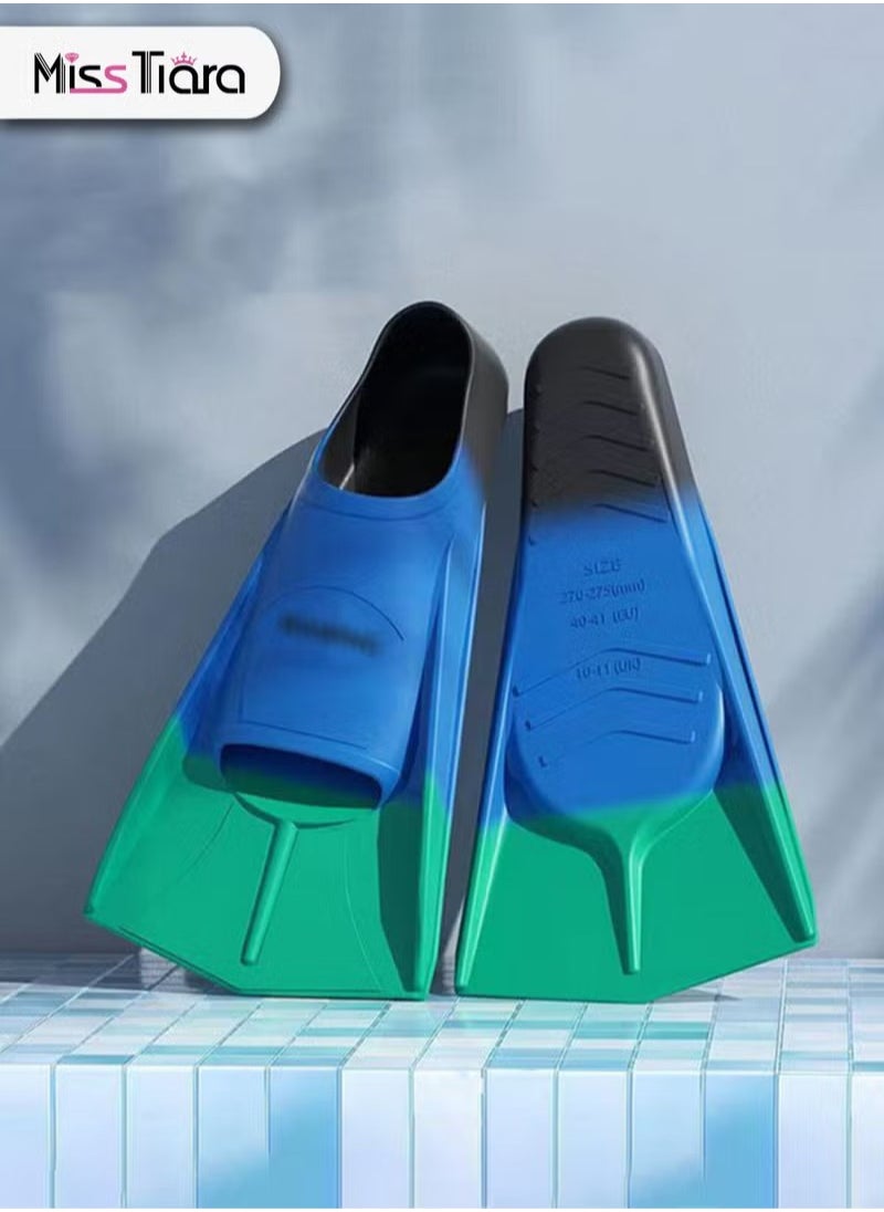 MissTiara Swim Training Fins Silicone Swimming Fins for Kids Teens Adults Women MenRecommended for size  - Image 1