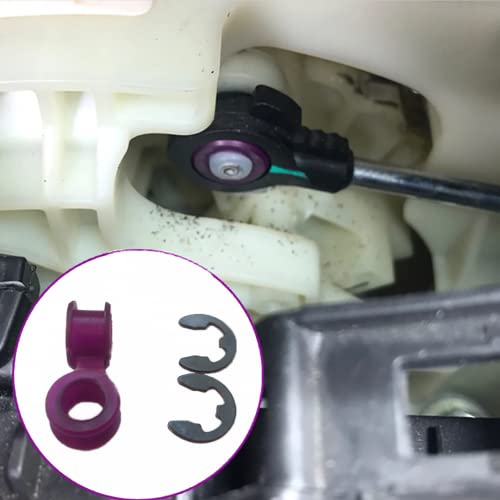 HOOTURB Shift Cable Bushing Kit For Hyundai Elantra for Toyota Corolla 2003-2008 for Toyota Matrix 2003-2008 Transmission Range Lever Cable Bushing Repair-Kit Bushing Clips-2PCS - Image 2