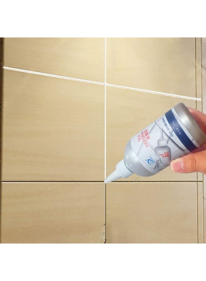 RAINISO Grout Tiling Tile Reviver Repair, 280ml Home Waterproof Tile Gap Refill Agent Tile Reform Coating Mold Cleaner Tile Sealer Repair Glue  - Image 3