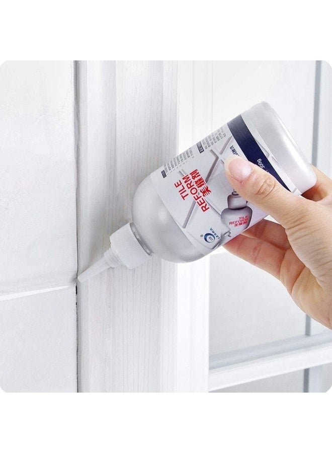 RAINISO Grout Tiling Tile Reviver Repair, 280ml Home Waterproof Tile Gap Refill Agent Tile Reform Coating Mold Cleaner Tile Sealer Repair Glue  - Image 2