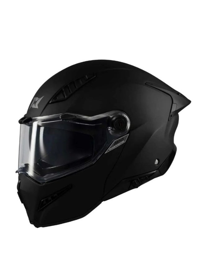 AXXIS خوذة AXXIS FU409SV جست فايتر SV سوداء غير لامعة - Image 2