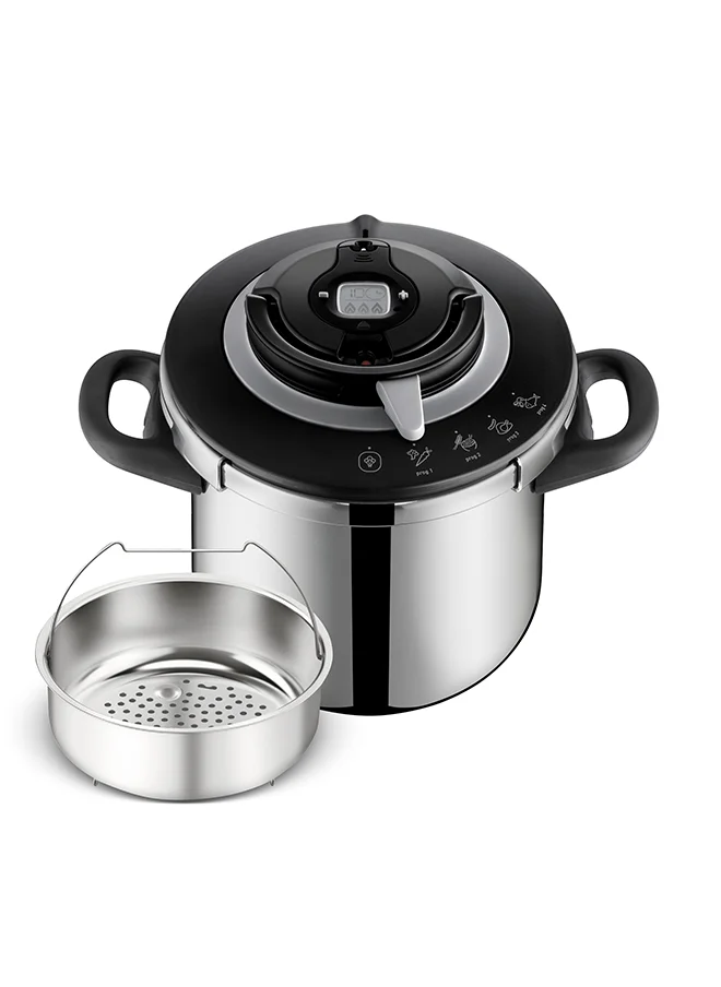 Tefal Tefal Clipso+ CHEF 10L | Pressure Cooker | 4 Cooking Programs | Fast Cooking | One-Handed Lid | Made in France | 2 Years Warranty | P4551531