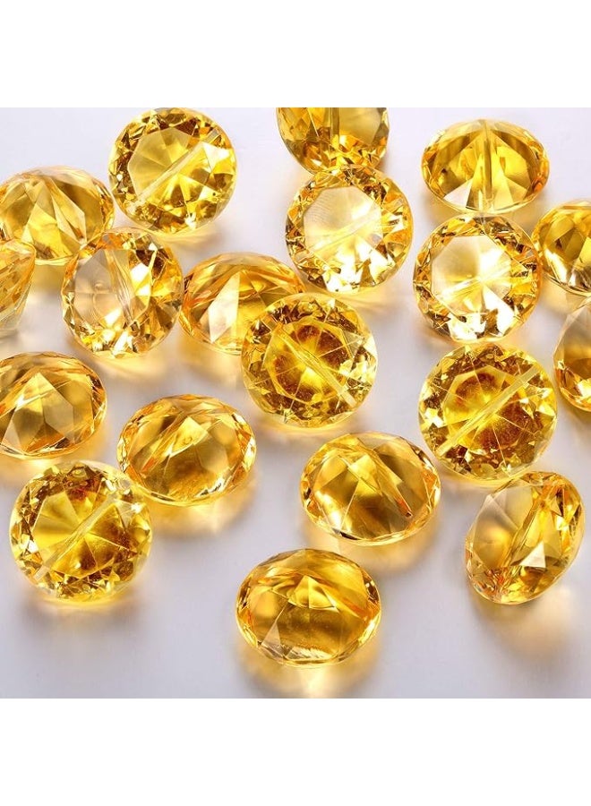 RIKA 15 Pack Diamond Place Card Holders Crystal Diamond Party Decorations Favor Acrylic Table Number Holder for Weddings Home Table(Gold) - Image 4