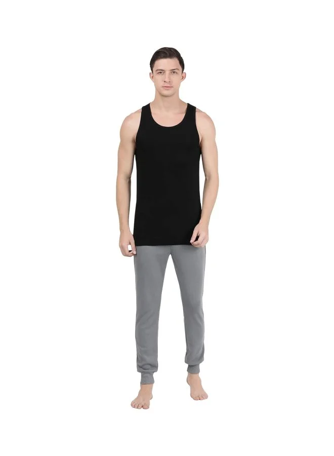 JOCKEY Jockey FP04 Men Super Combed Cotton Rib Round Neck Sleeveless Vest with Extended Length for Easy Tuck