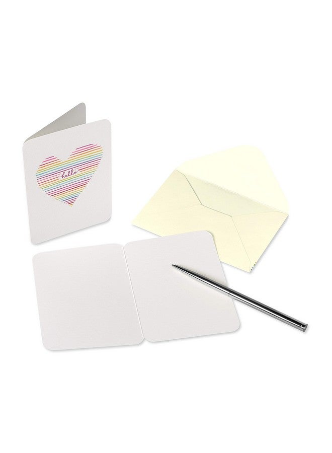 Papyrus Blank Cards With Envelopes Heart (14Count) - Image 3