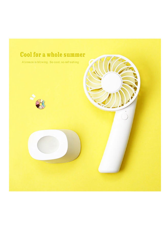 نيبمينينت مروحة مكتبية صغيرة محمولة بمنفذ USB FS049 أبيض - Image 2