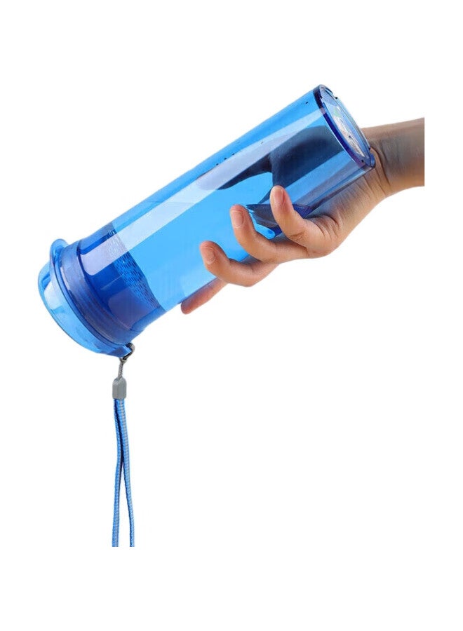 Tupperware Crystal Max Plastic Cup 600Ml For Men, Women, Students, Summer Sports Water Bottle, Outdoor Large Capacity, Cool Black - Image 2