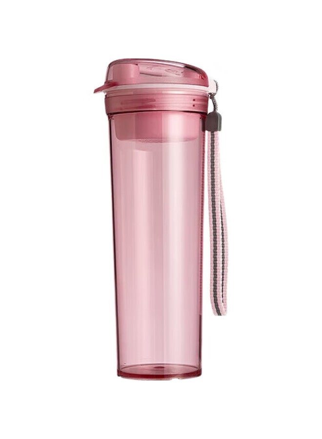 Tupperware Crystal Max Plastic Cup 600Ml For Men, Women, Students, Summer Sports Water Bottle, Outdoor Large Capacity, Cool Black - Image 1