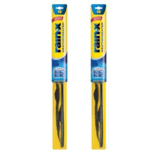 Rain-X RainX 820151 WeatherBeater Wiper Blades 18 and 18 Windshield Wipers Automotive Replacement Windshield Wiper Blades That Meet Or Exceed OEM Quality And Durability Standards Set of 2 - Image 1