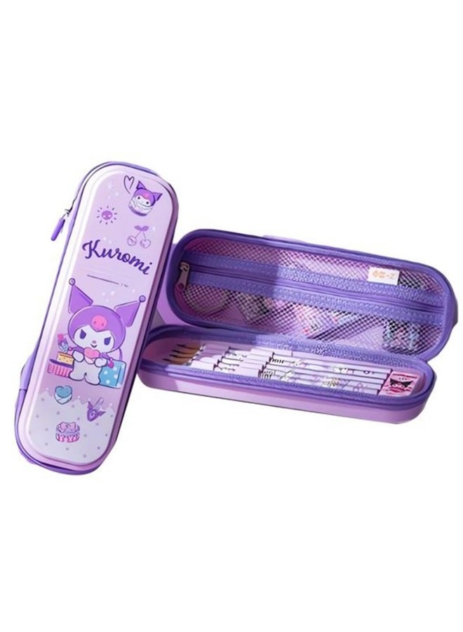GGEROU Kawaii  Pencil Case,Pen Storage Box 3D Stereo Cartoon Cute Pencil Case - Image 1