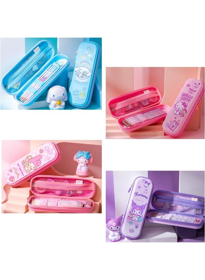 GGEROU Kawaii  Pencil Case,Pen Storage Box 3D Stereo Cartoon Cute Pencil Case - Image 4
