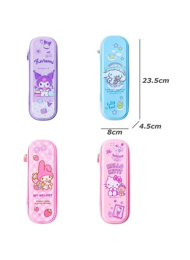 GGEROU Kawaii  Pencil Case,Pen Storage Box 3D Stereo Cartoon Cute Pencil Case - Image 5