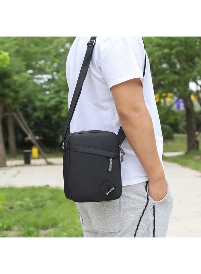 Messenger Bag Men's 20 Business Travel Unisex Small Square Bag OxFord Shoulder Bag Portable File Bag Wholesale-Color:Blue - Image 3