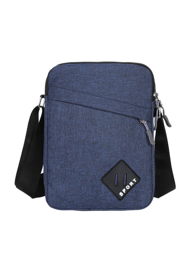 Messenger Bag Men's 20 Business Travel Unisex Small Square Bag OxFord Shoulder Bag Portable File Bag Wholesale-Color:Blue - Image 1