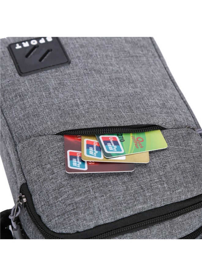 Messenger Bag Men's 20 Business Travel Unisex Small Square Bag OxFord Shoulder Bag Portable File Bag Wholesale-Color:Blue - Image 4