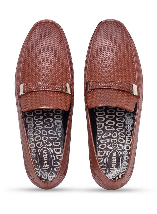 AJANTA Mens Copper Casual Loafer - Image 5