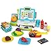  FS FS Pretend Play Cash Register Toys with Scanner Calculator Large Drawer Microphone Play Food Supermarket Cashier Register Toy PreSchool Gift for Kids Toddlers Boys  Girls Ages 3 4 5 6 7 8 - Image 4