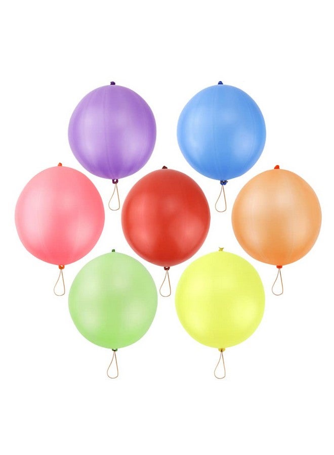 RUBFAC 36 Punch Balloons Punching Balloon Heavy Duty Party Favors For Kids, Bouncy Balls With Rubber Band Handle For Birthday Party, Goodie Bag Stuffers - Image 3
