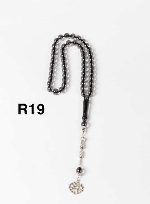 Men's rosary, size 10 ml, number of beads 51, model R19