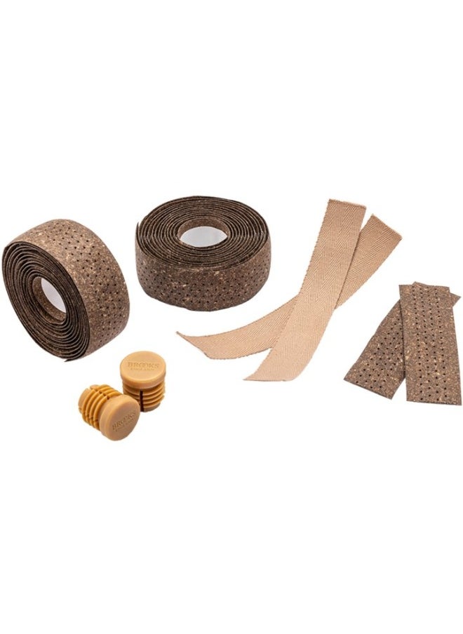 Brooks England Brooks Regenerated Leather Bar Tape (Natural)  - Image 2