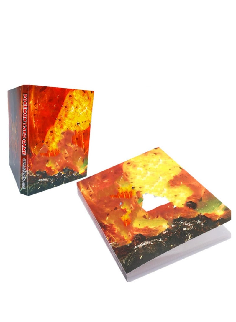 4 Pocket 120 Card Album Book Anime Map Game Cards Collection Holder Binder Folder Top Toys Gift for Kids Boys Girls - Image 5