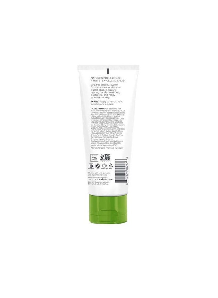 Andalou Natural Andalou Lime Blossom Hand Cream 100ml  - Image 2