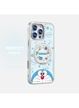 Doraemon Magnetic Bracket Silver Plating For Apple 16 Phone Case 15Pro Lambskin Soft Shell Hard Shell-Color:[yp001 Doraemon] Electroplated Silver-360 Rotating Dot Bracket Magnetic Suction-Applicable Models:Apple 15pro - pzsku/ZD6AF4584E1F59F1A5C69Z/45/1744878448/945f2bfc-a8a6-42cb-8987-24e5984c0d33