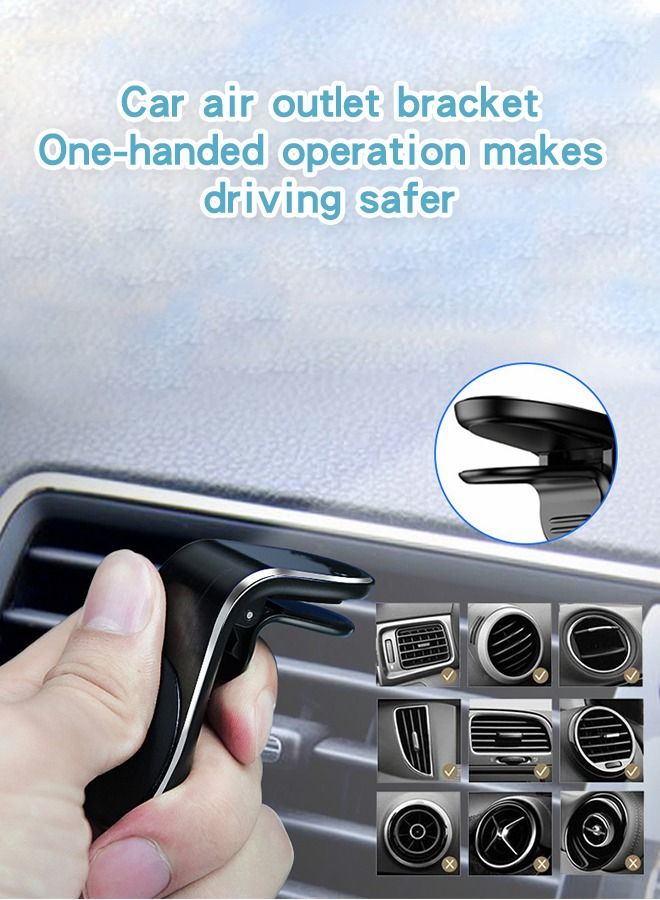 GROIC Magnetic Car Phone Holder,360° Rotation Magnetic Car Holder Fit for All Phones,Vehicle mount Car Holder,Magnetic Mobile Holder for Car Accessories  - Image 2