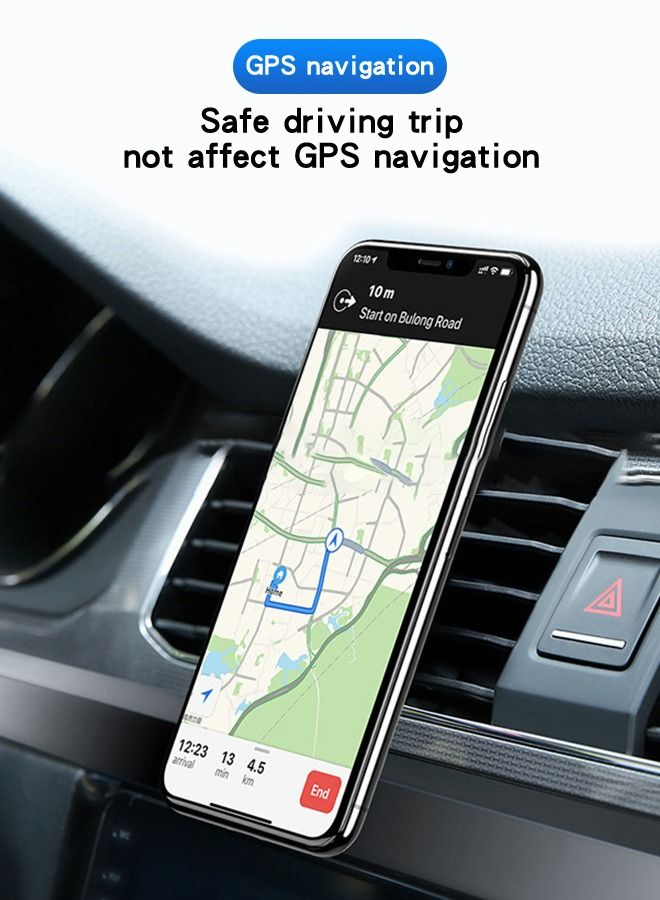 GROIC Magnetic Car Phone Holder,360° Rotation Magnetic Car Holder Fit for All Phones,Vehicle mount Car Holder,Magnetic Mobile Holder for Car Accessories  - Image 4