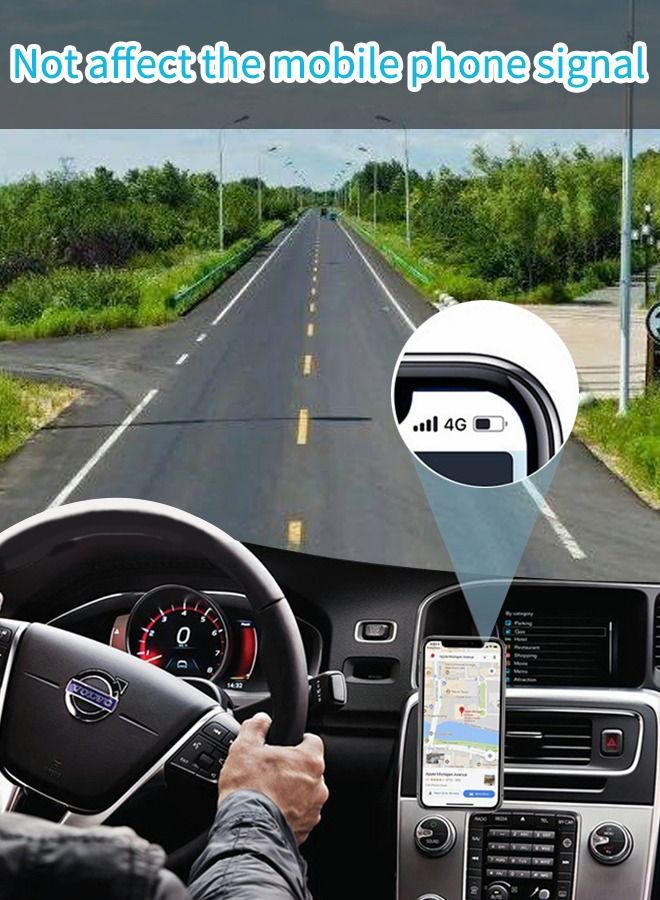GROIC Magnetic Car Phone Holder,360° Rotation Magnetic Car Holder Fit for All Phones,Vehicle mount Car Holder,Magnetic Mobile Holder for Car Accessories  - Image 5