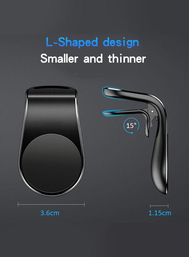 GROIC Magnetic Car Phone Holder,360° Rotation Magnetic Car Holder Fit for All Phones,Vehicle mount Car Holder,Magnetic Mobile Holder for Car Accessories  - Image 3