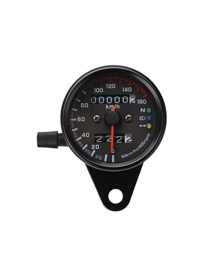 Universal Motorcycle Speedometer, Digital Motorcycle Tachometer, Signal Dual Digital Display, Suitable for All Motorcycles of DC 12V - Image 3