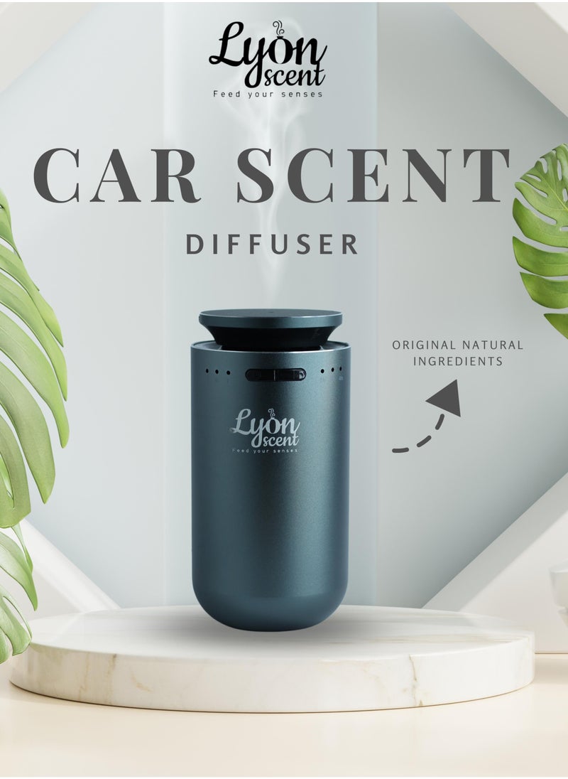 LYON SCENT Lyon Scent Car Diffuser, Car Freshener, Air Freshener for Car, Fragrance for Car, Car Fragrance Machine  - Image 2
