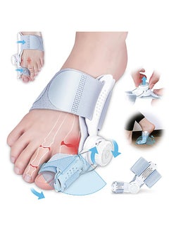 Unik Bunion Corrector Adjustable, Knob Bunion Corrector for Women and Men Big Toe,Orthopedic Toe Straightener Suitable for Left and Right Feet  - Image 1