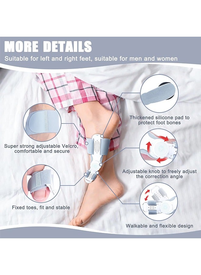 Unik Bunion Corrector Adjustable, Knob Bunion Corrector for Women and Men Big Toe,Orthopedic Toe Straightener Suitable for Left and Right Feet  - Image 4
