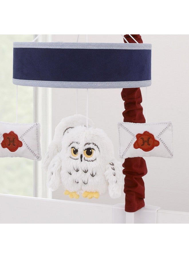 NoJo Warner Brothers Harry Potter Welcome Little Wizard Navy, White, and Burgundy, Hedwig and Letters Musical Mobile - Image 3