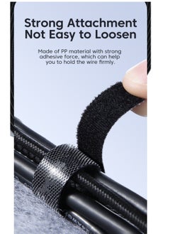 toocki Cable Organizer Tape 5M- Black  - Image 5