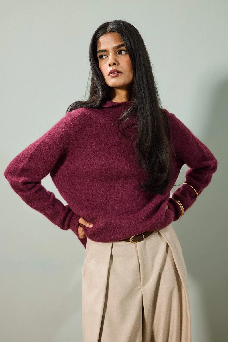 DeFacto Regular Fit Turtleneck Knitwear Pullover