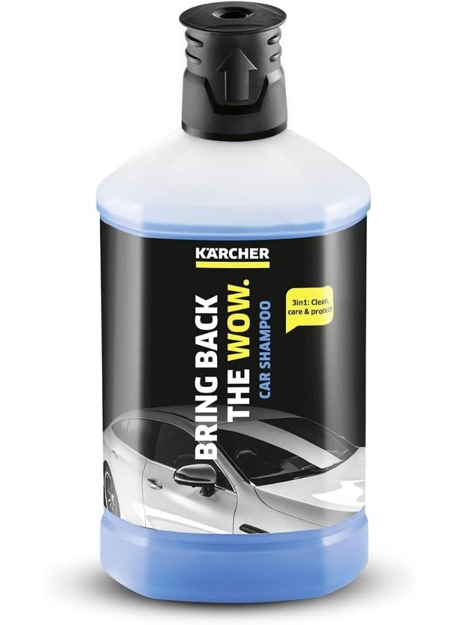 CAR SHAMPOO 1LT 3 IN 1 KARCHER