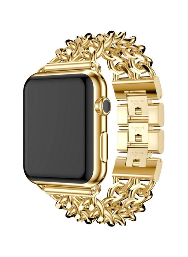 NIBEMINENT Replacement Band For Apple iWatch Gold