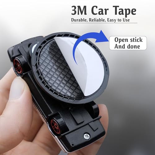 The AutoStory AE86 Mini Car Drift Dashboard Spin Ornament | Drifting Mini Car Interior Decoration Accessories | Self Adhesive Base | Drift Dashboard MiniCar Accessory | Levitating Display Stand - Image 5