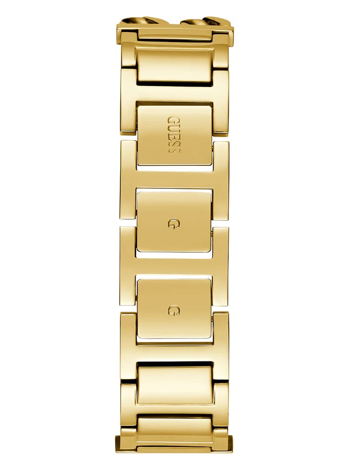 جس ساعة GUESS النسائية التناظرية باللون الذهبي - Image 5