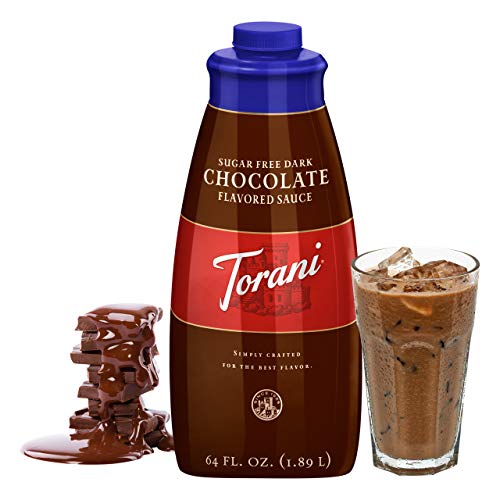 Torani SUGER FREE DARK CHOCOLATE SAUCE 64 OZ - Image 5