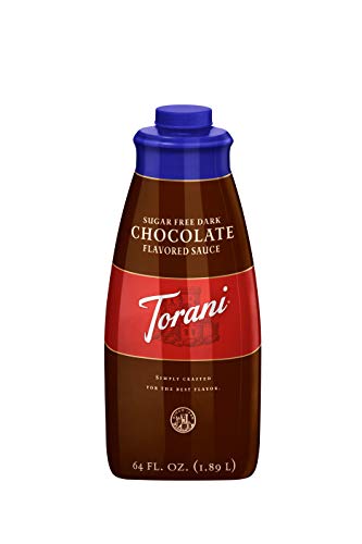 Torani SUGER FREE DARK CHOCOLATE SAUCE 64 OZ - Image 1